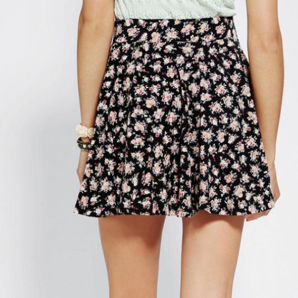 UO Pins and Needles Skater Skirt